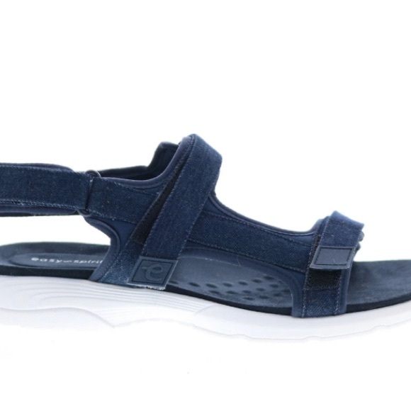 EASY SPIRIT TABATA7 SETABATA7 WOMENS BLUE WIDE SPORT SANDALS SHOES - Picture 4 of 4